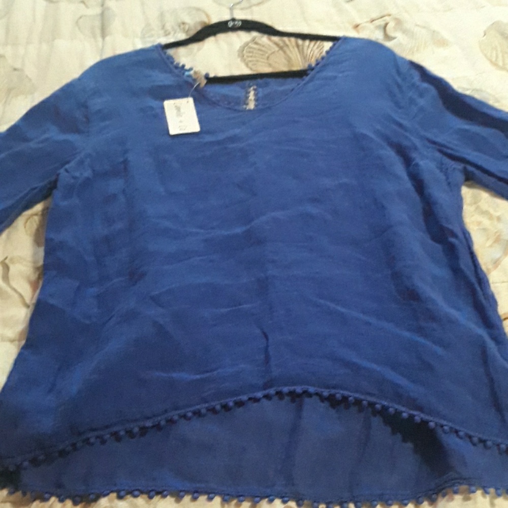 Blue blouse